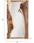 Phillips Collection River Chamcha Wood Mirror