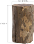 Phillips Collection Stump Assorted Stool, Natural