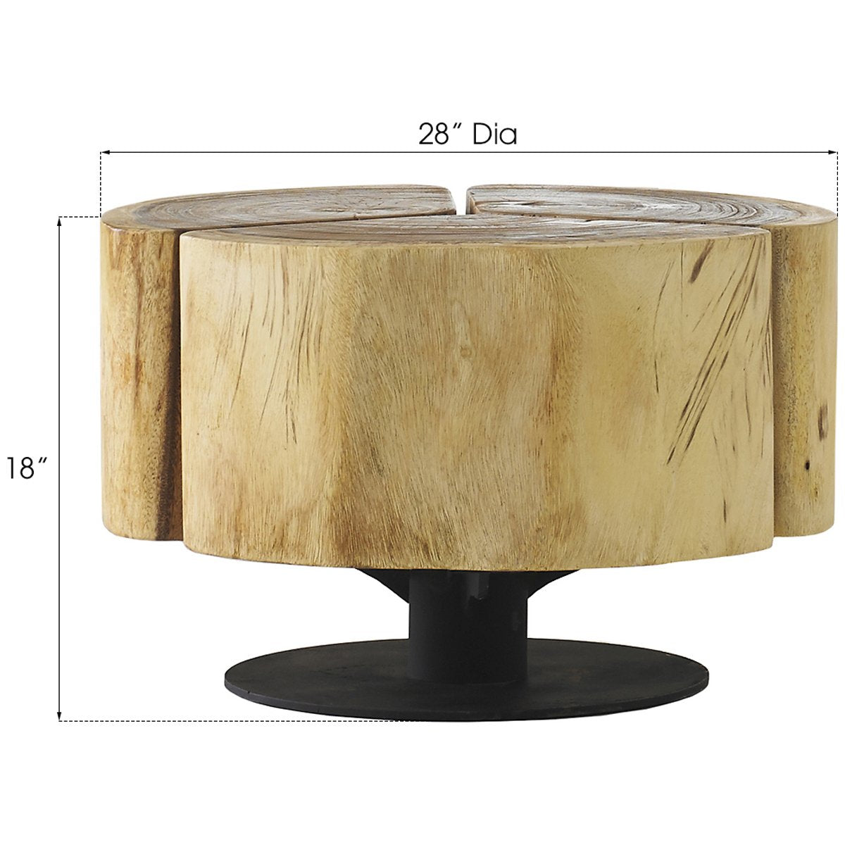 Phillips Collection Clover Coffee Table