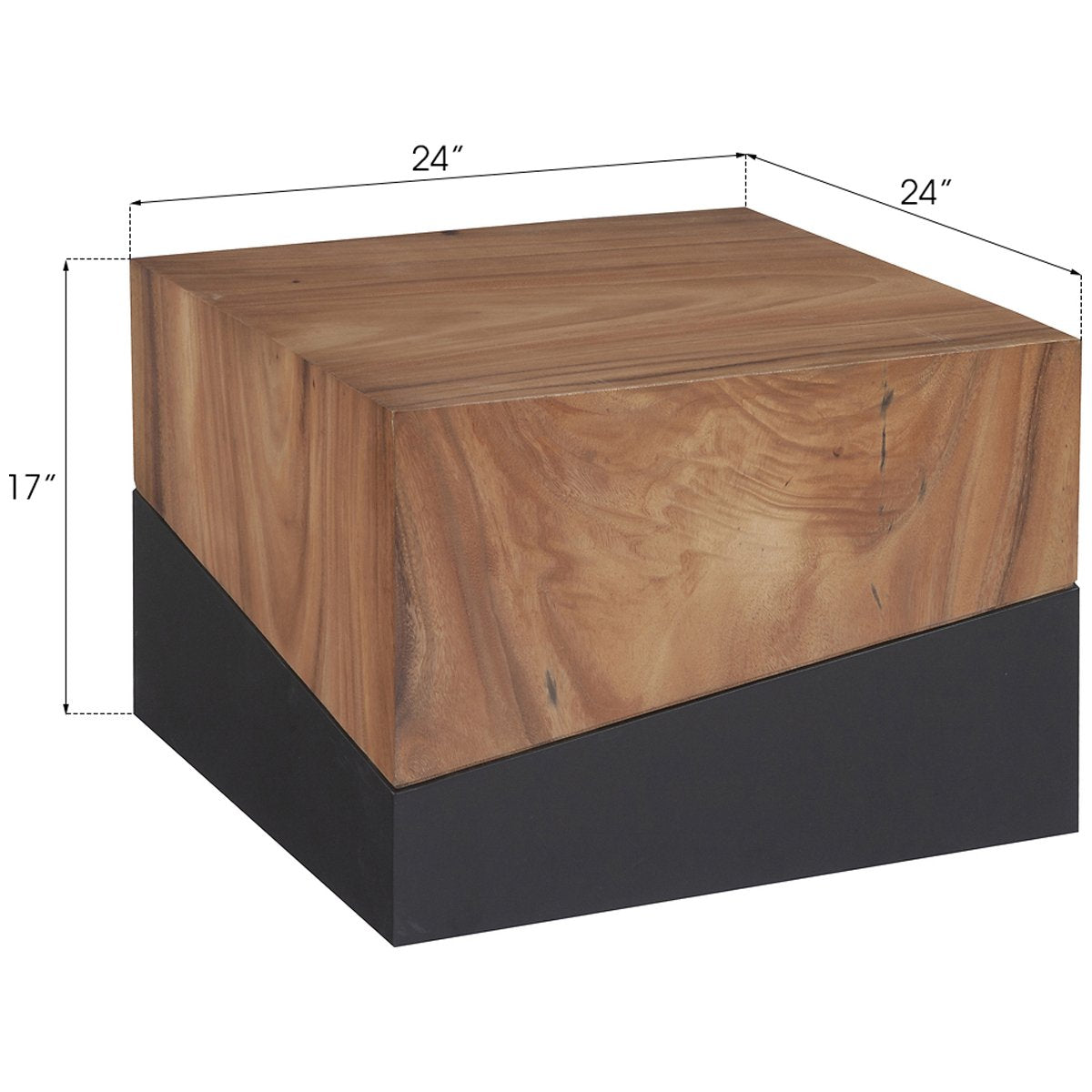 Phillips Collection Geometry Square Coffee Table