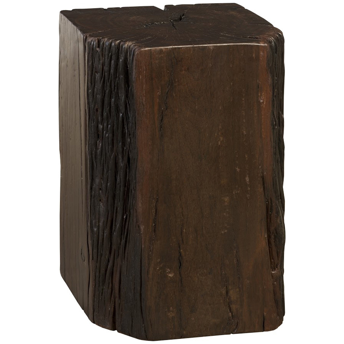 Phillips Collection Black Wood Stool, Assorted