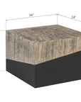 Phillips Collection Geometry Square Coffee Table