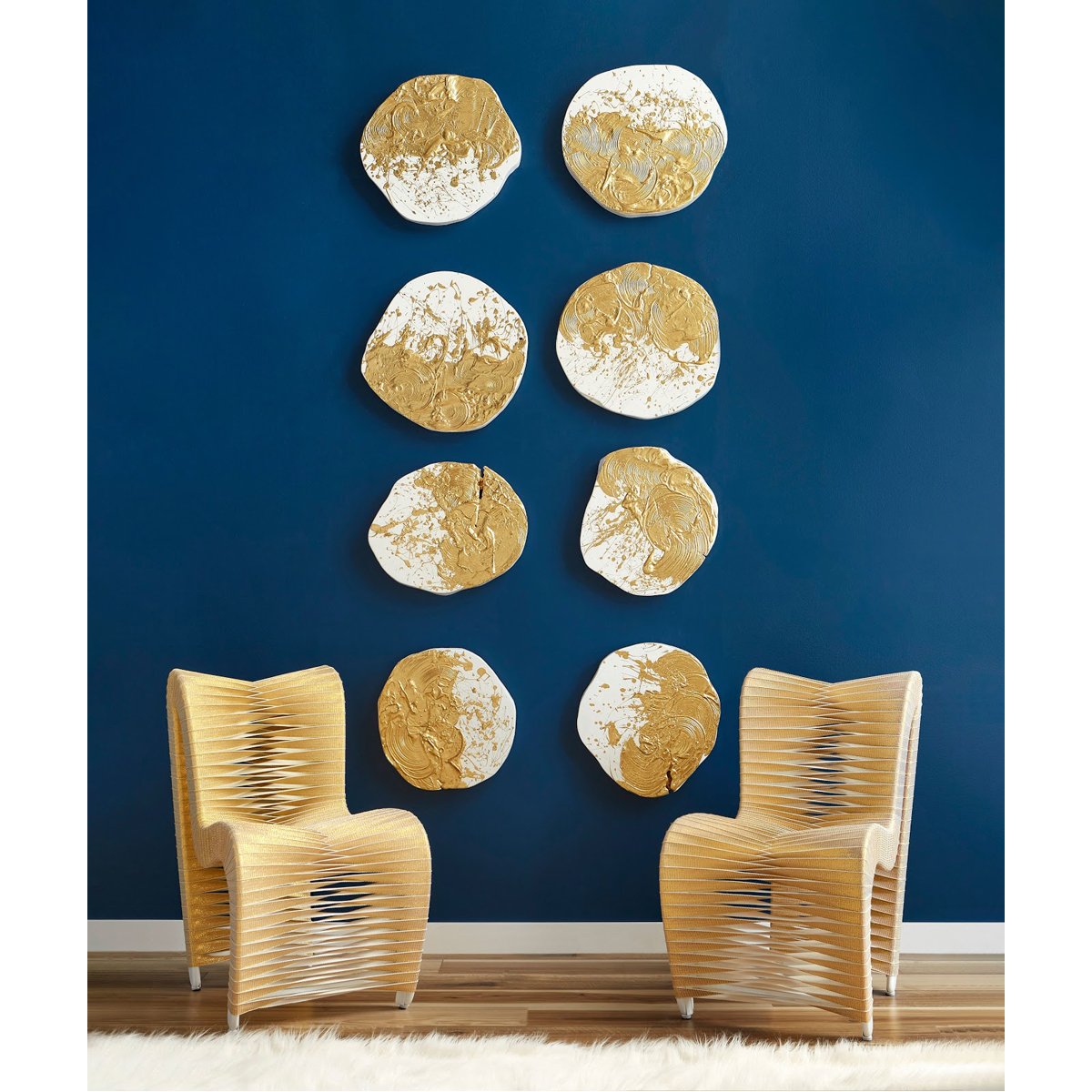 Phillips Collection Wisp Gold Wall Tile