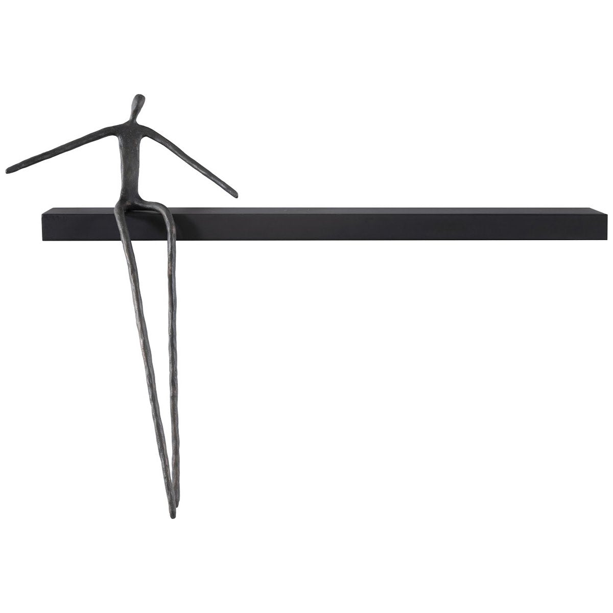 Phillips Collection Long Moveable Leaning Man Shelf