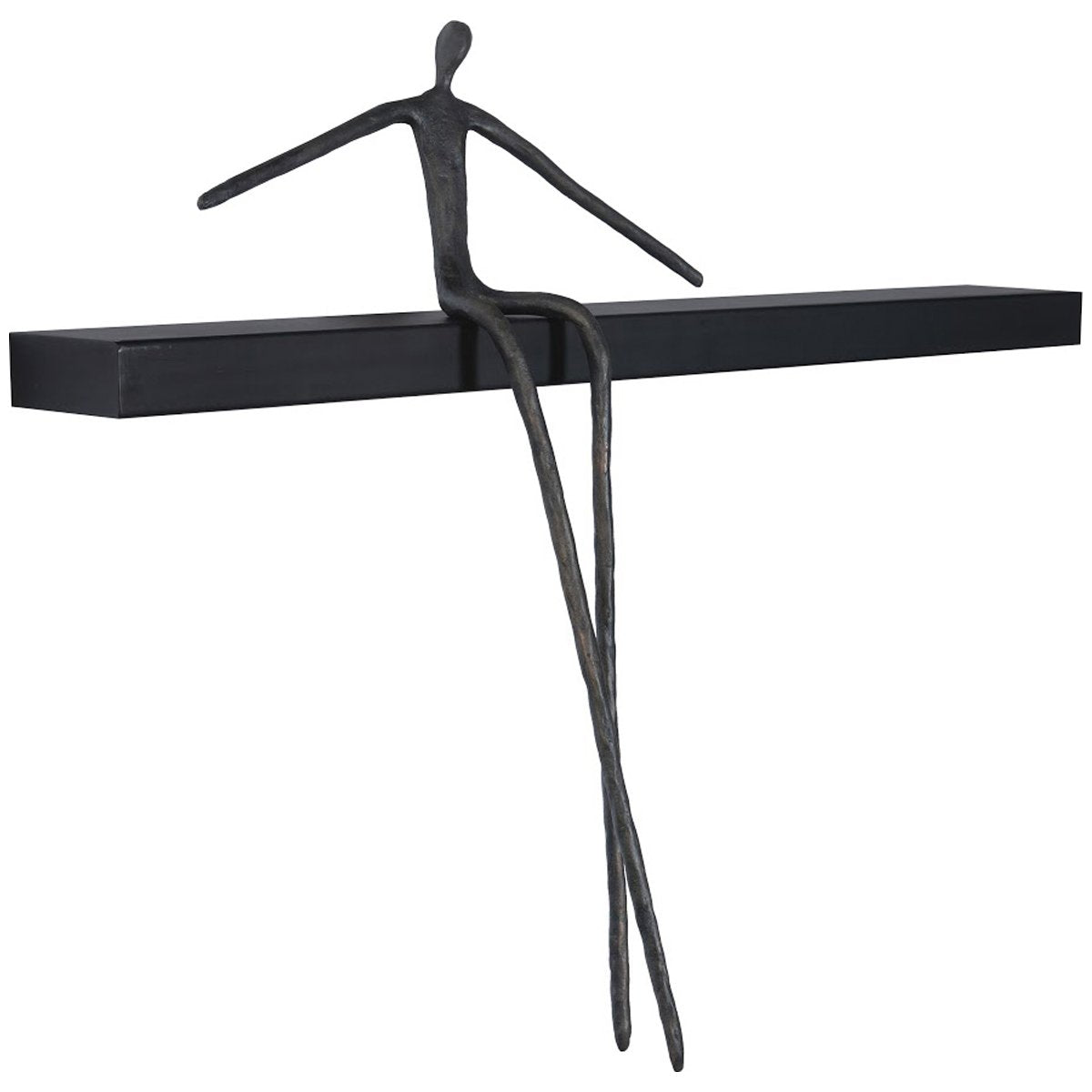 Phillips Collection Long Moveable Leaning Man Shelf