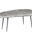 Phillips Collection Skipping Stone Medium Gray Coffee Table