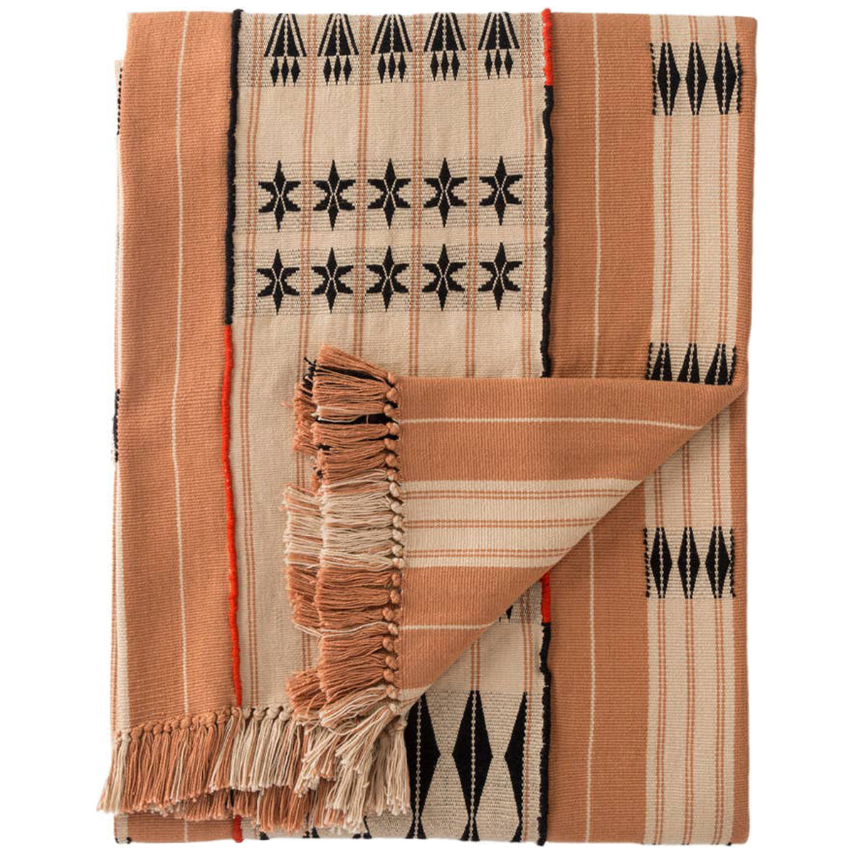 Jaipur Nagaland Chang Tribal Blush Beige NGD01 Throw