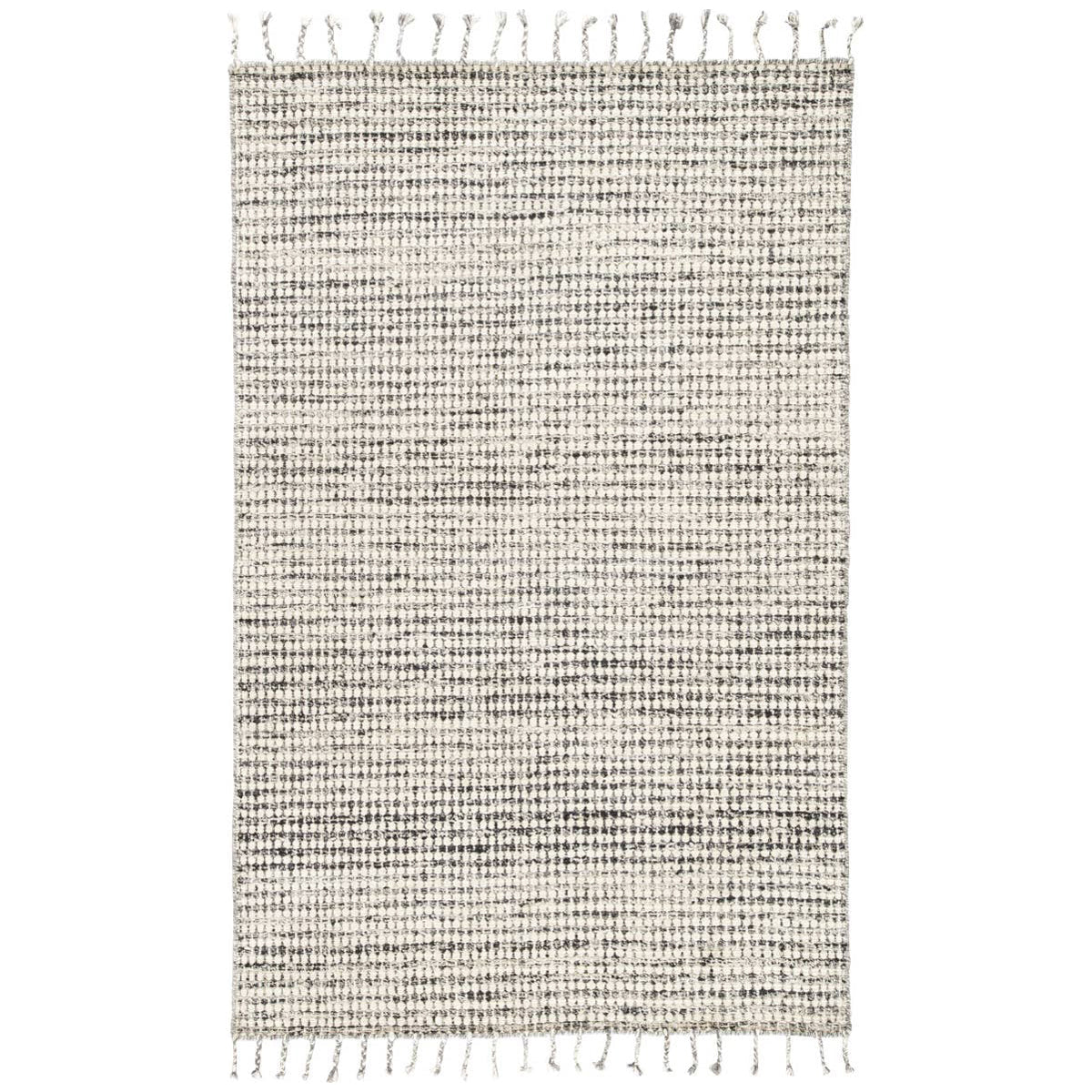 Jaipur Tamil Perkins Dot Ivory Black TIL01 Area Rug