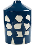 Villa & House Taylor Vase, Blue