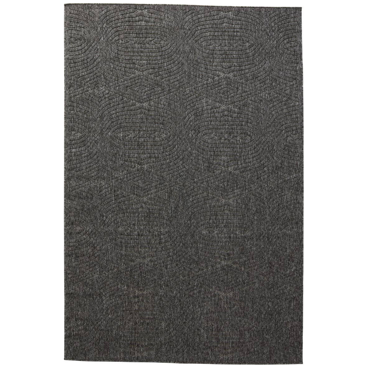 Jaipur Tajiri by Nikki Chu Ekon Trellis Dark Gray TNC01 Area Rug