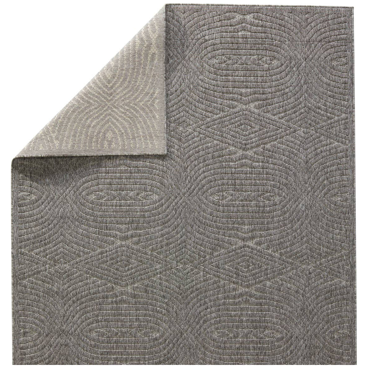 Jaipur Tajiri by Nikki Chu Ekon Trellis Gray TNC02 Area Rug