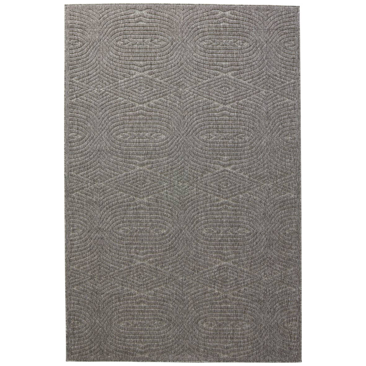 Jaipur Tajiri by Nikki Chu Ekon Trellis Gray TNC02 Area Rug