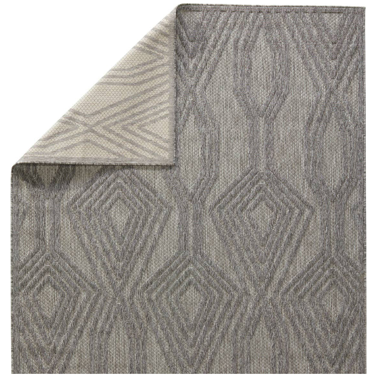 Jaipur Tajiri by Nikki Chu Adana Trellis Gray TNC04 Area Rug