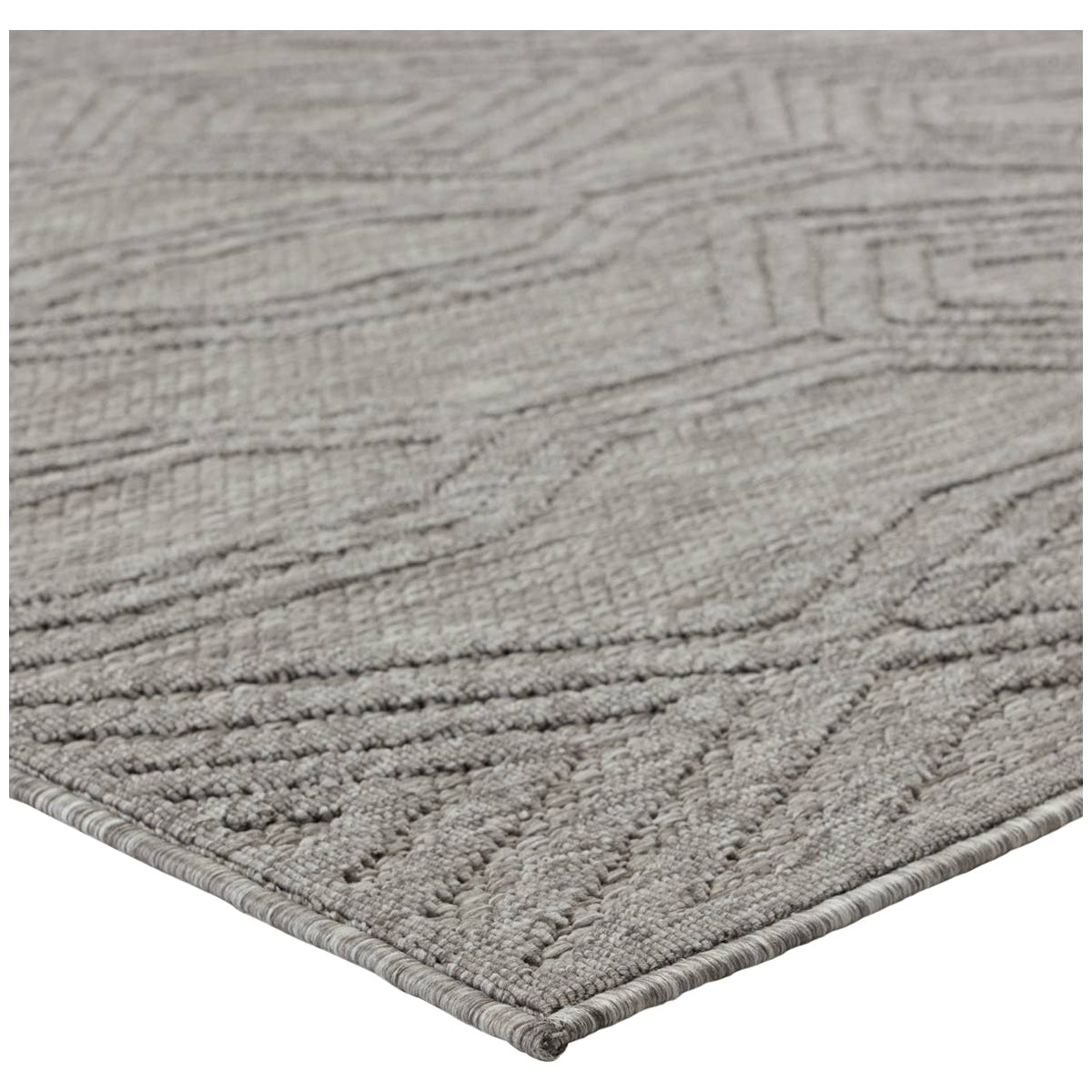 Jaipur Tajiri by Nikki Chu Adana Trellis Gray TNC04 Area Rug