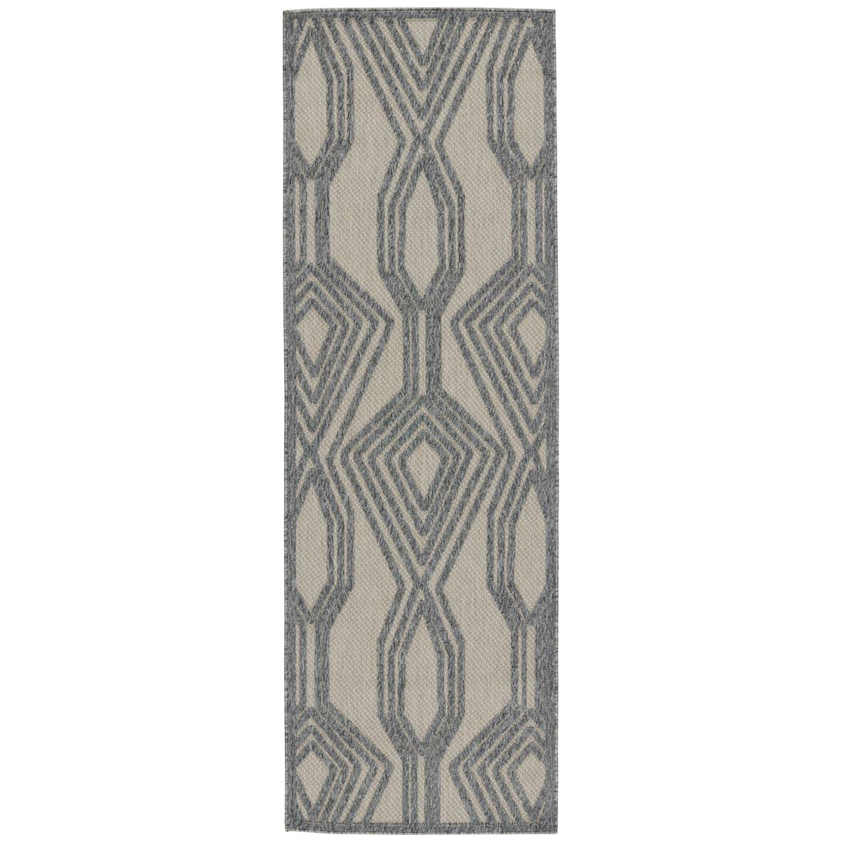 Jaipur Tajiri by Nikki Chu Adana Trellis Cream Gray TNC06 Area Rug