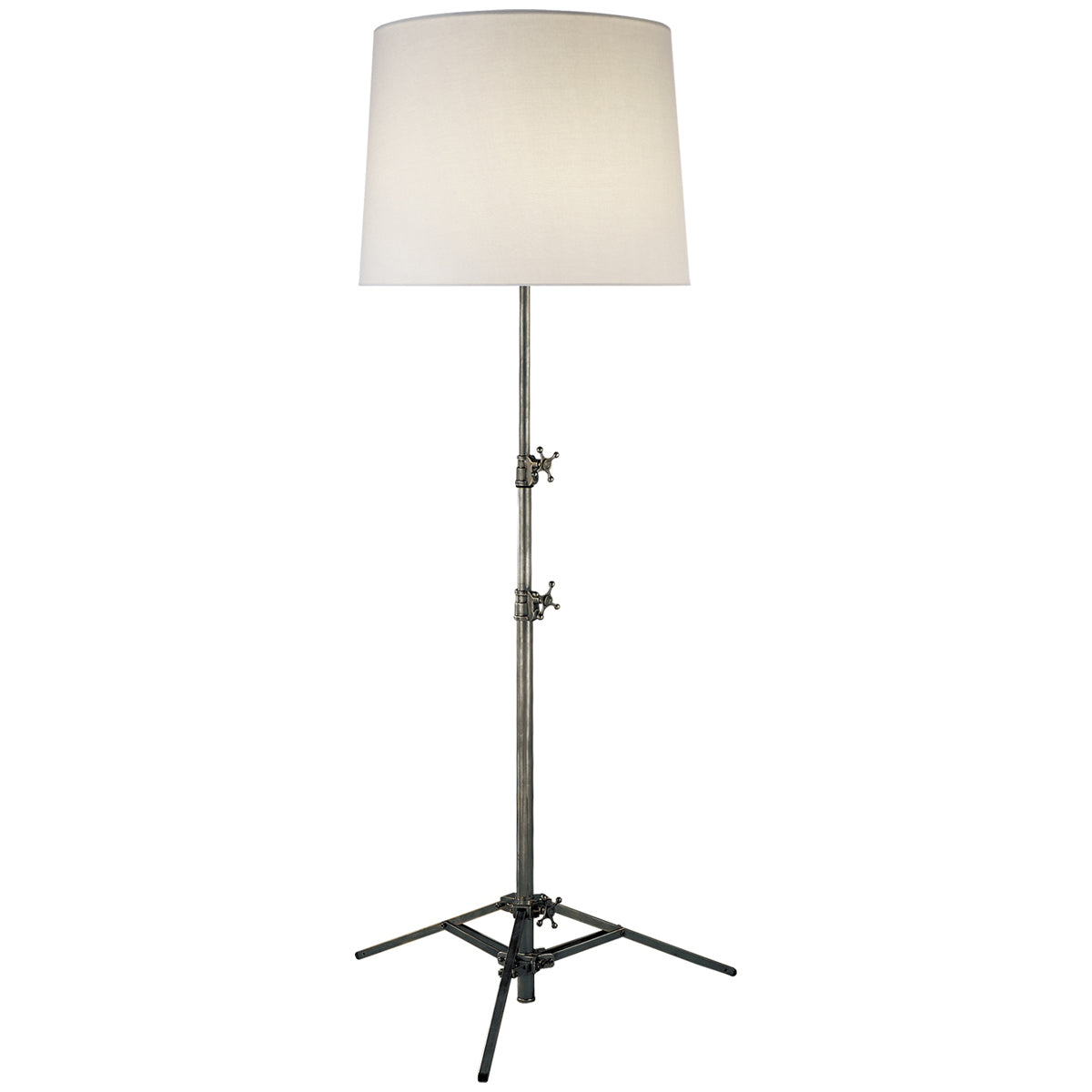 Visual Comfort Studio Floor Lamp with Linen Shade