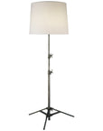 Visual Comfort Studio Floor Lamp with Linen Shade