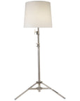 Visual Comfort Studio Floor Lamp with Linen Shade