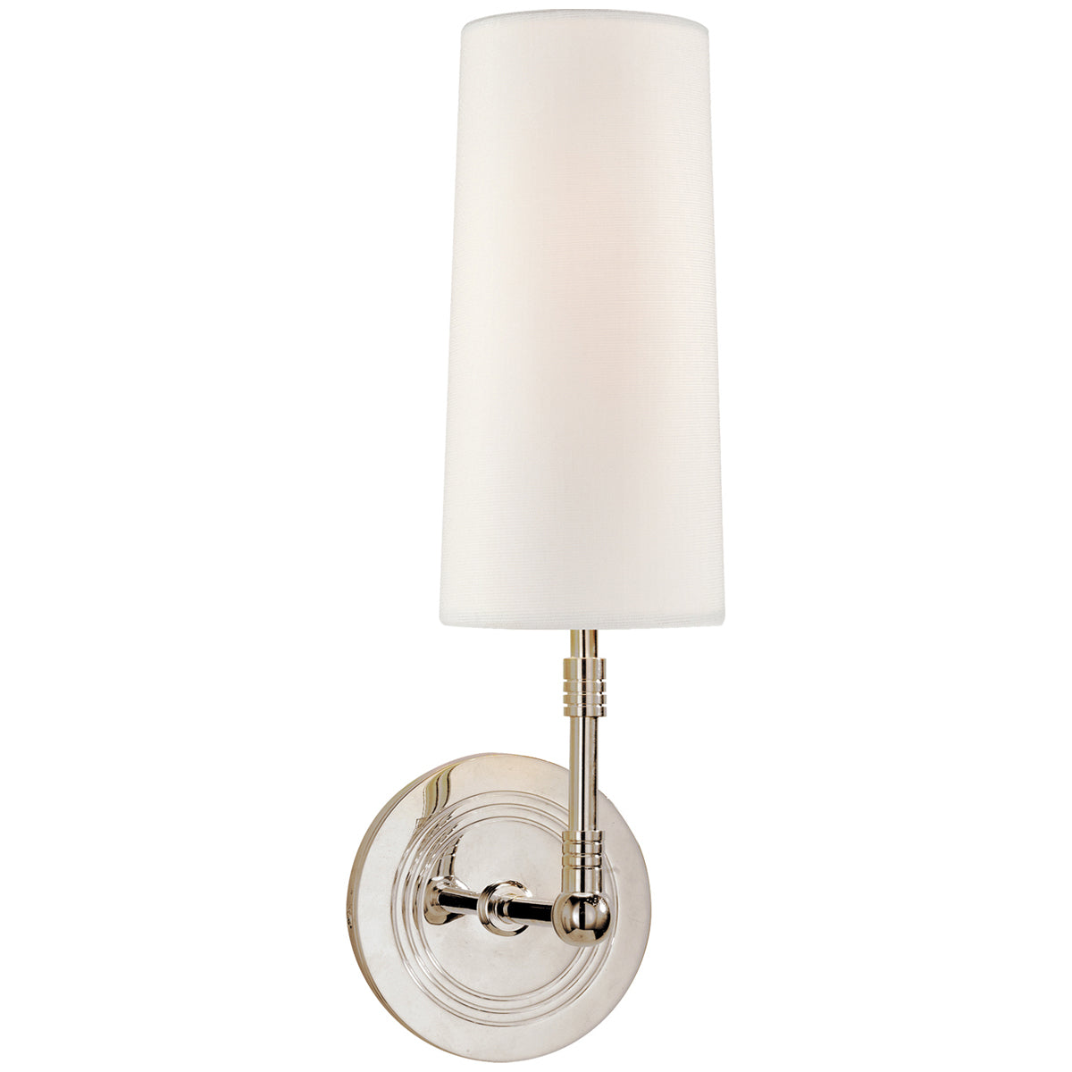 Visual Comfort Ziyi Sconce with Linen Shade