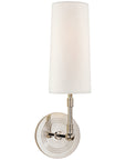 Visual Comfort Ziyi Sconce with Linen Shade