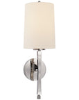 Visual Comfort Edie Sconce with Linen Shade