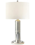 Visual Comfort Longacre Small Table Lamp with Linen Shade