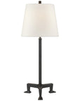 Visual Comfort Parish Buffet Lamp with Linen Shade