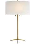 Visual Comfort Caron Table Lamp with Linen Shade