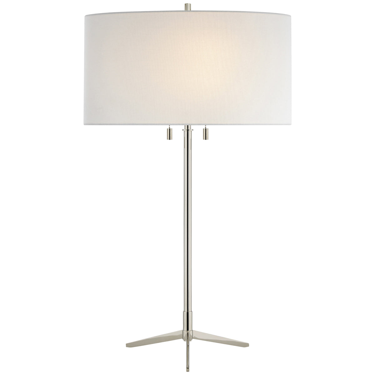 Visual Comfort Caron Table Lamp with Linen Shade