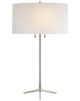 Visual Comfort Caron Table Lamp with Linen Shade