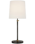 Visual Comfort Bryant Large Table Lamp with Linen Shade