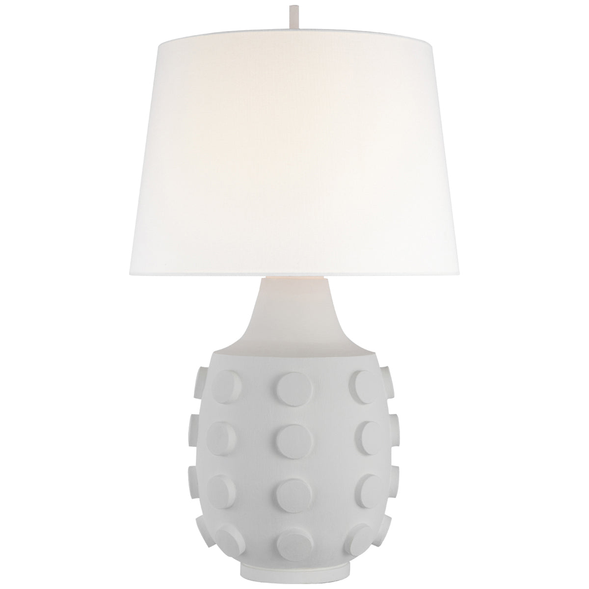 Visual Comfort Orly Large Table Lamp with Linen Shade