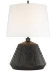 Visual Comfort Frey Medium Table Lamp with Linen Shade