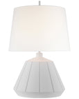 Visual Comfort Frey Medium Table Lamp with Linen Shade