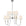 Visual Comfort Vendome Large Chandelier with Linen Shades