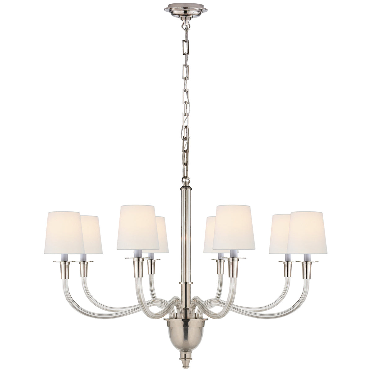 Visual Comfort Vivian Large One-Tier Chandelier