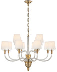 Visual Comfort Vivian Large Two-Tier Chandelier