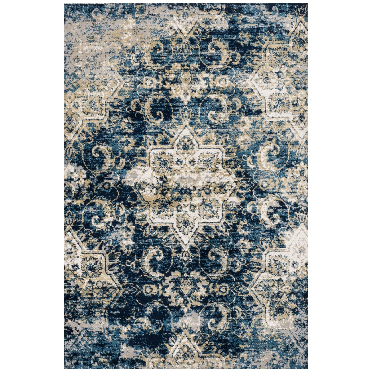 Loloi Torrance TC-04 Navy and Ivory Rug