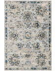 Loloi Torrance TC-05 Grey and Navy Rug