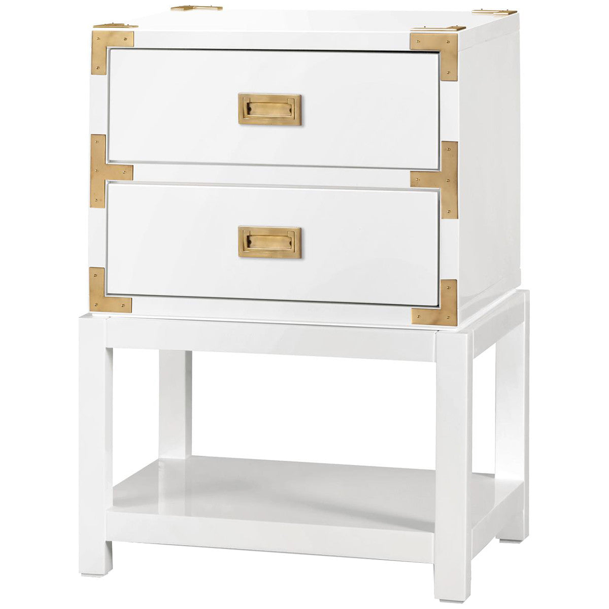 Villa &amp; House Tansu 2-Drawer Side Table