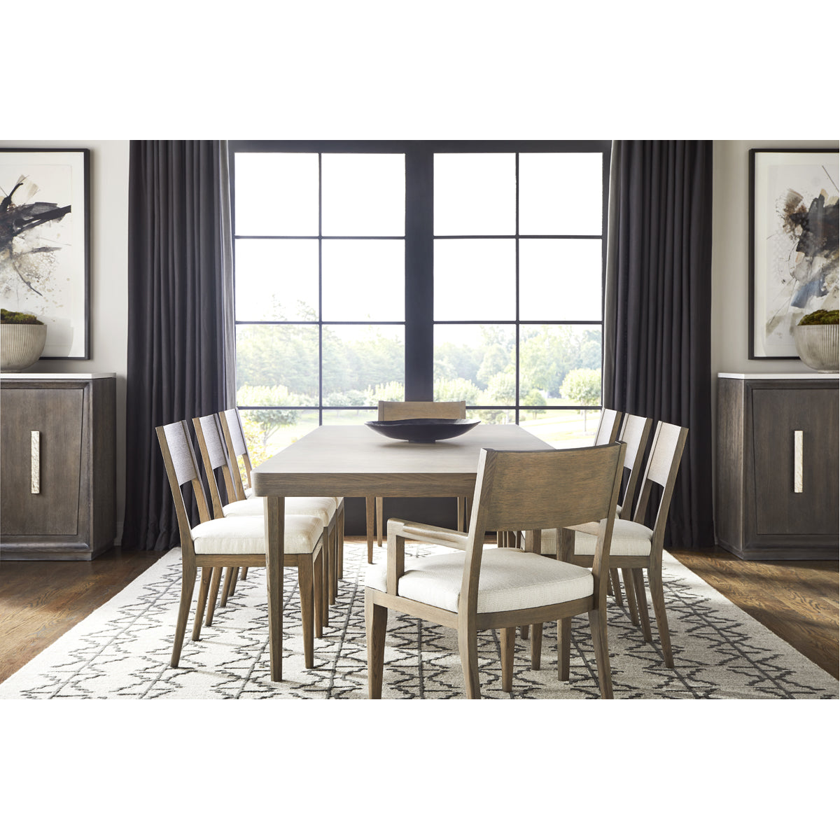 Vanguard Furniture Ridge Stocked Dining Arm Chair