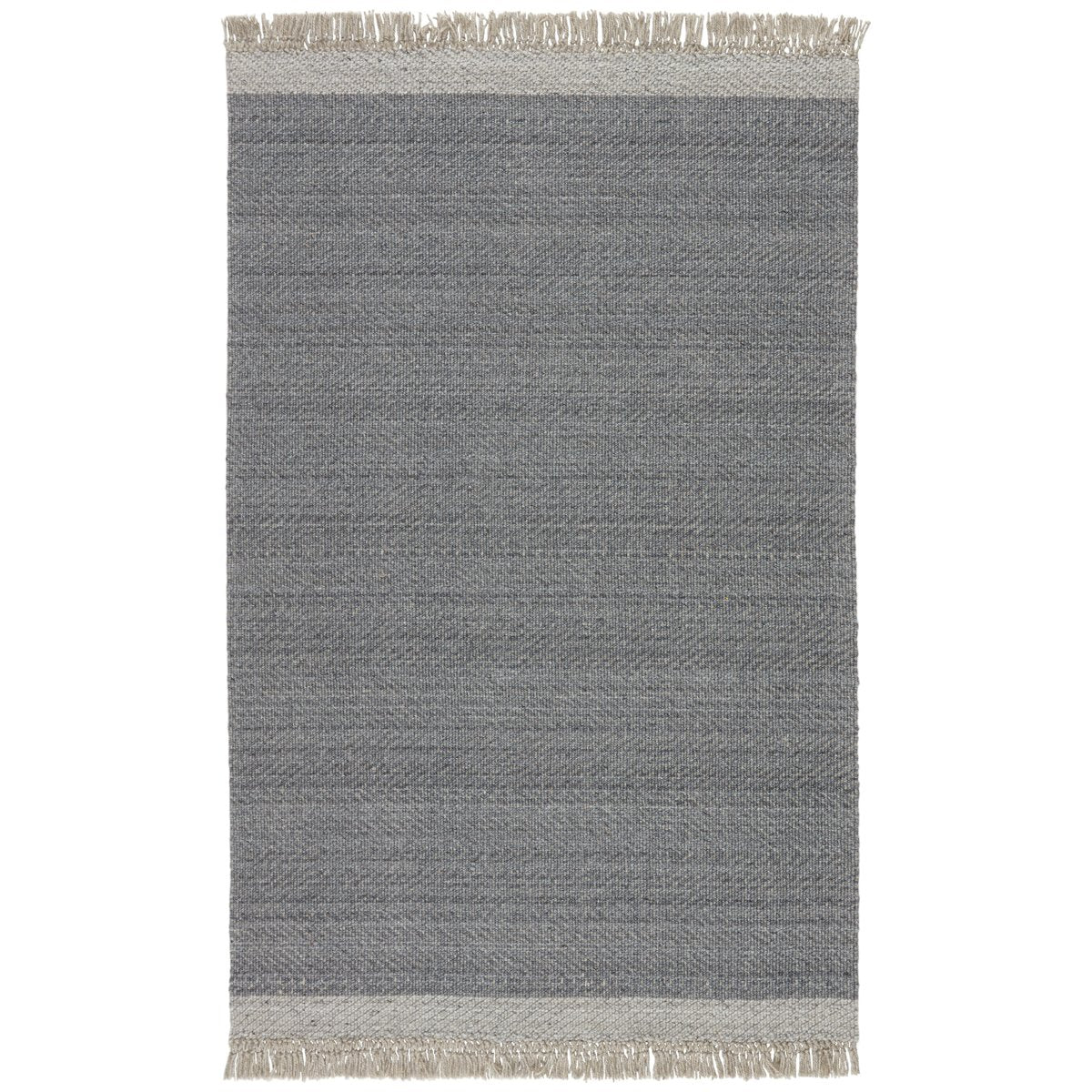 Jaipur The Weekend Sunday Border Solid Gray TWK01 Rug