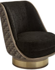 Caracole Upholstery Go For A Spin Swivel Chair