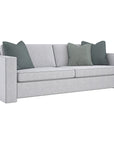 Caracole Upholstery Welt Played Sofa in Smokey Taupe