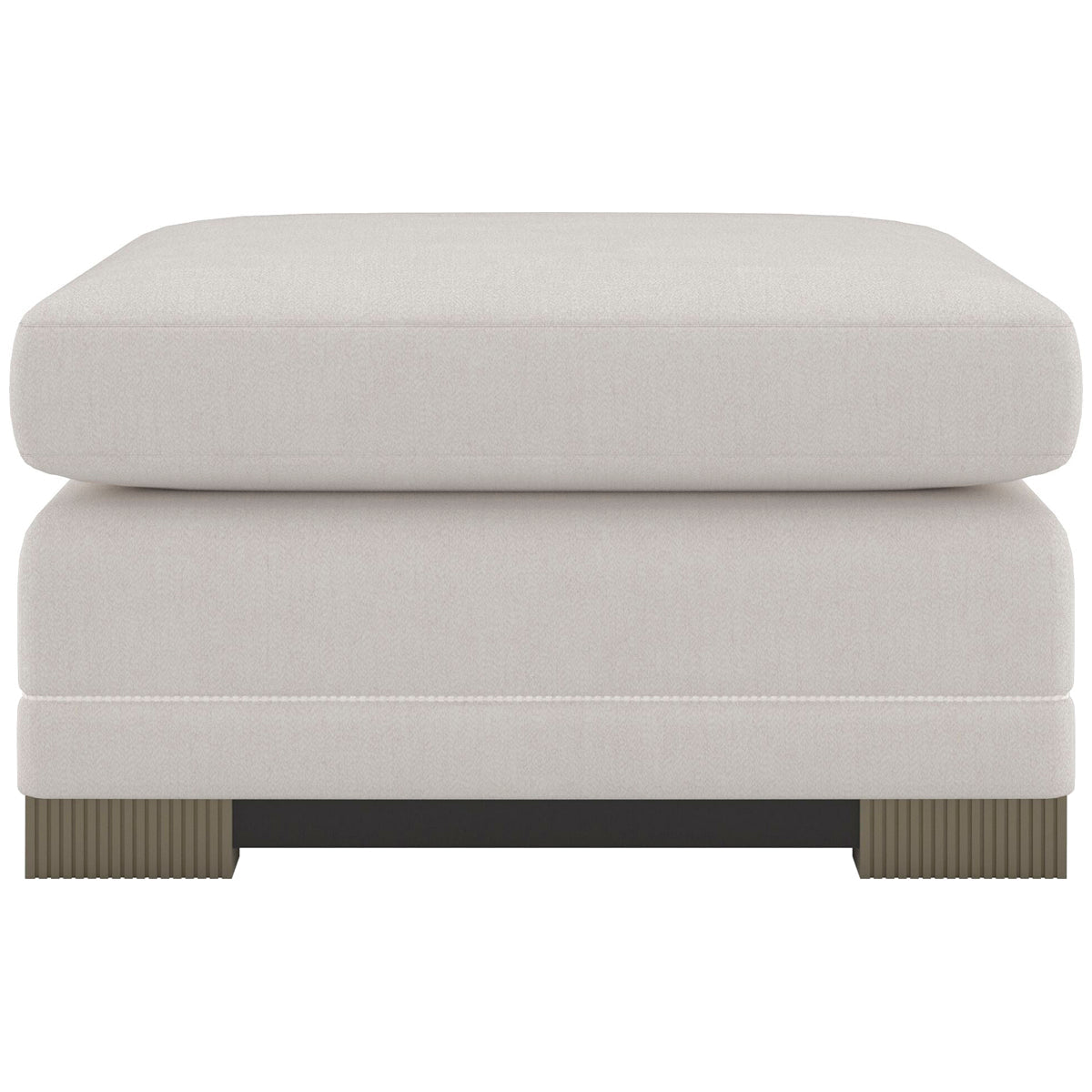 Caracole Upholstery Deep Retreat Edge Ottoman