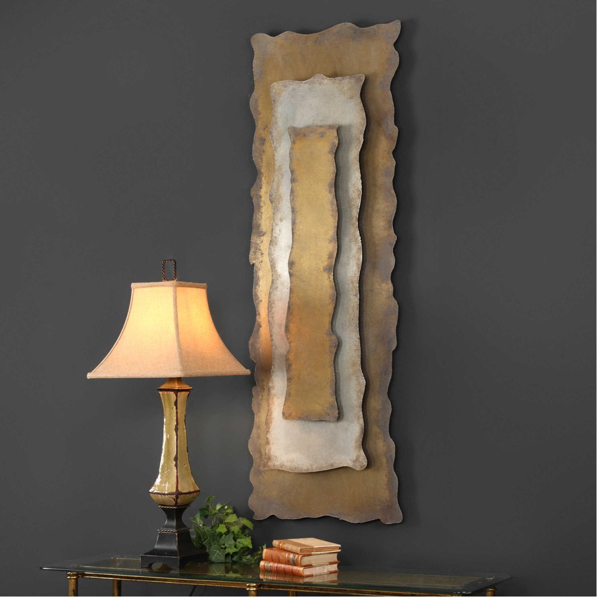 Uttermost Jaymes Oxidized Panel