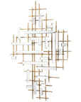 Uttermost Apollo Gold & Mirrored Wall Art