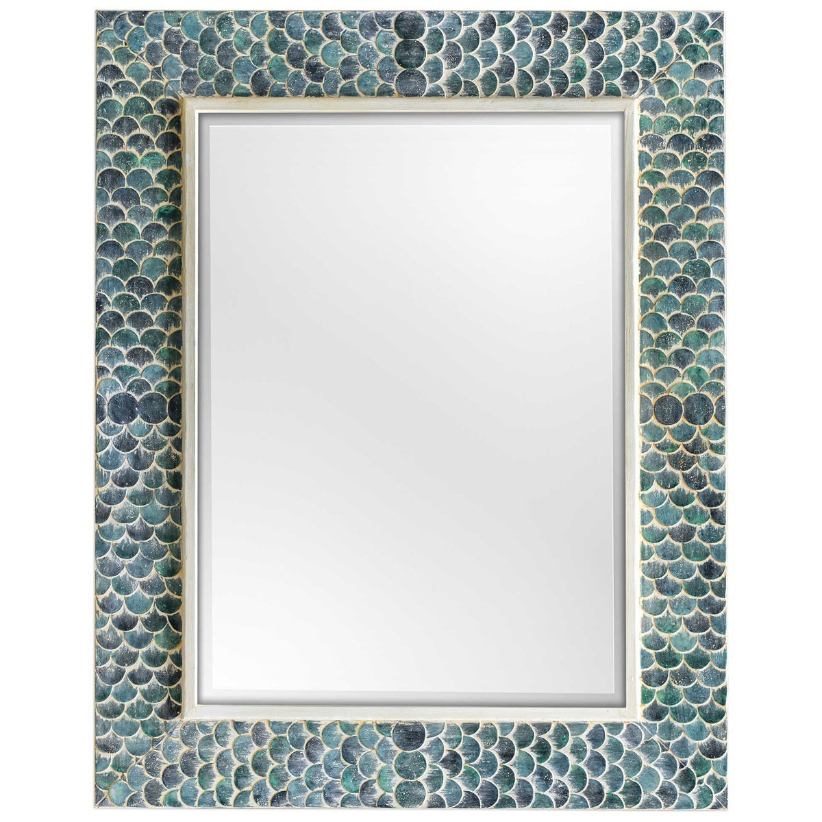 Uttermost Makaria Coastal Blue Mirror