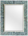 Uttermost Makaria Coastal Blue Mirror