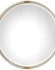 Uttermost Mackai Round Gold Mirror